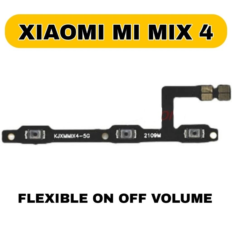 flex flexible tombol on off power volume xiomi mi mix 4