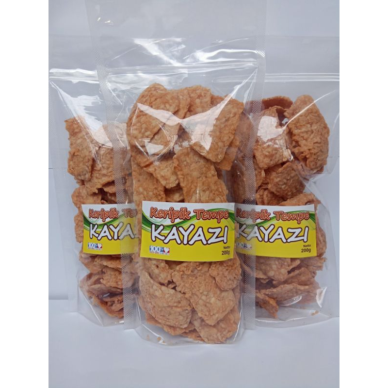 

Kayazi Keripik Tempe Premium 200 gr