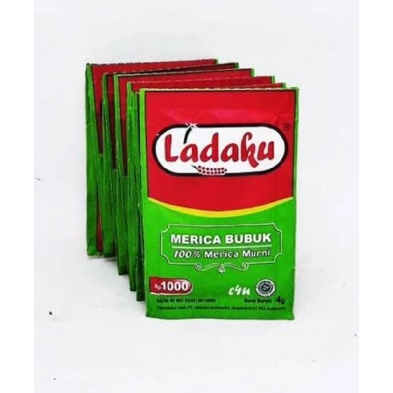 

Ladaku merica bubuk renceng isi 10 sachet