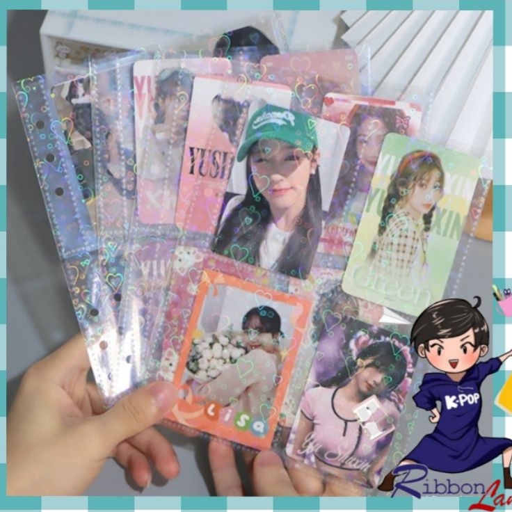 

Top Product 1 LEMBAR SLEEVE HOLOGRAM LASER BINDER A5 PHOTOCARD
