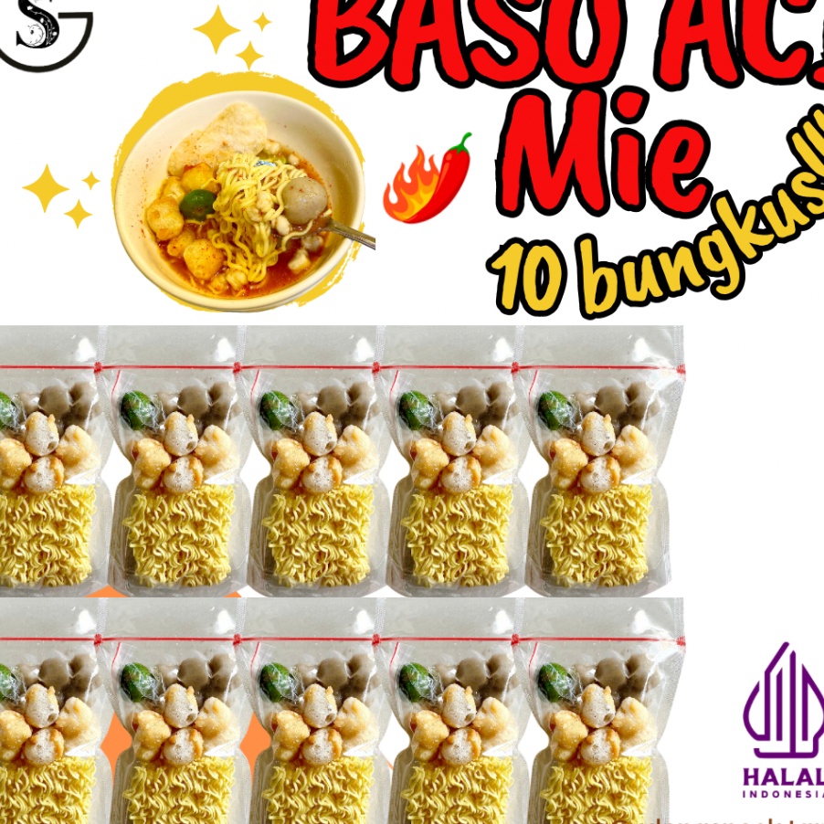 

Terlaris 1 BUNGKUS BASO ACI MIE PAKET HEMAT USAHA