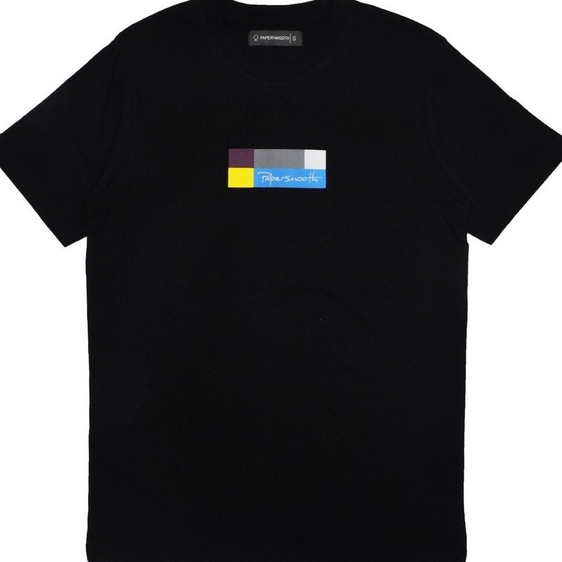 

Baru Meriah COD PAPERSMOOTH Tshirt Colour Block Black
