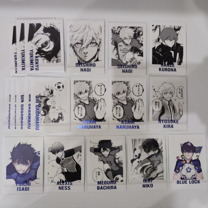 BLUELOCK EXHIBITION PASHAKORE (Isagi, Yukimiya, Nagi, Bachira, Kurona, Naruhaya, Kira, Niko, Gagamar