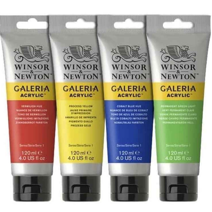

Murah Belanja winsornewton galeria acrylic paintcat akrilik 12ML