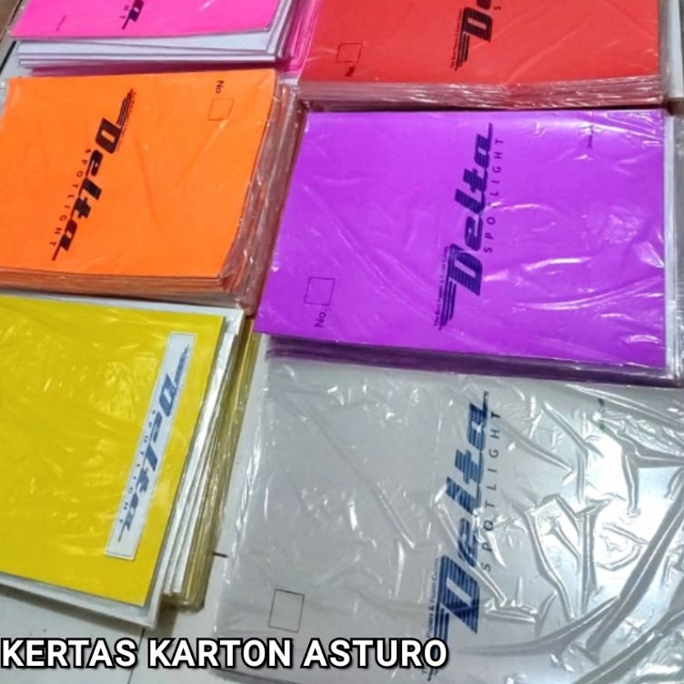 

Paling Irit 1 Pak Kertas Karton Asturo Warna Warni 4 6 Cm Isi 5 Lembar
