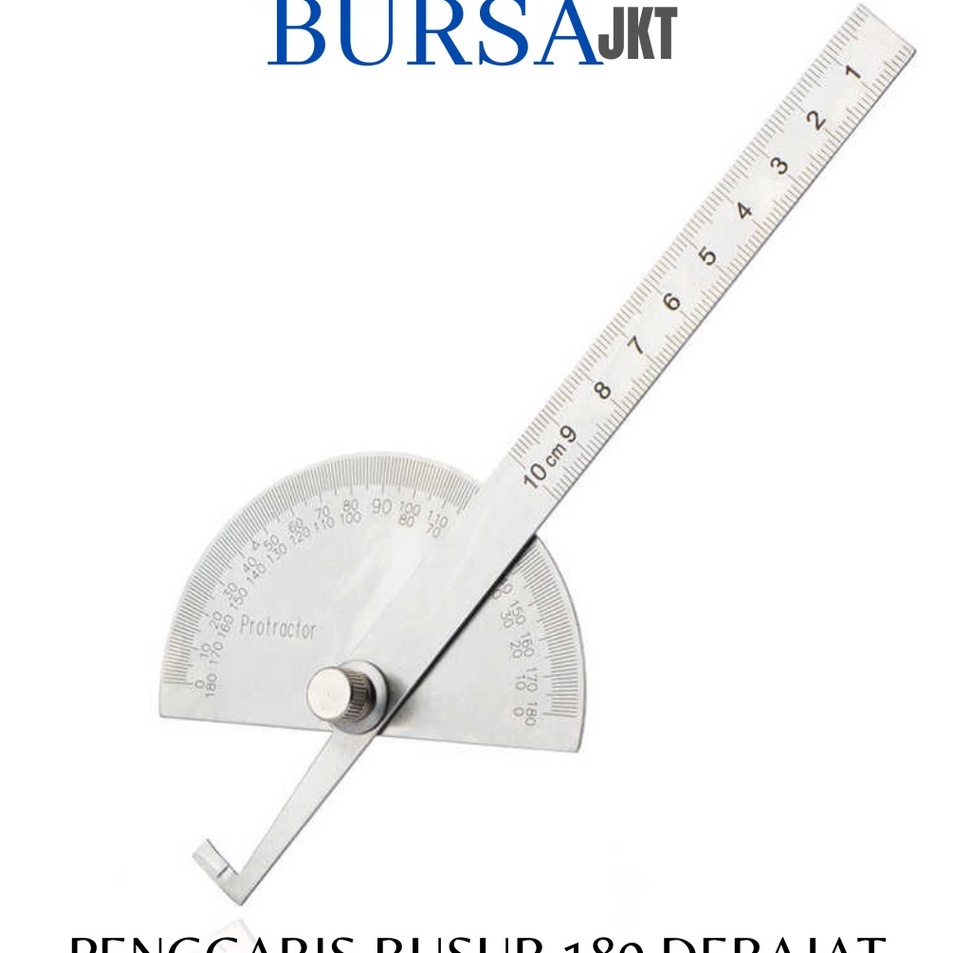 

Super Ekonomis PENGGARIS BUSUR 18 DERAJAT STAINLESS STEEL PENGUKUR SUDUT