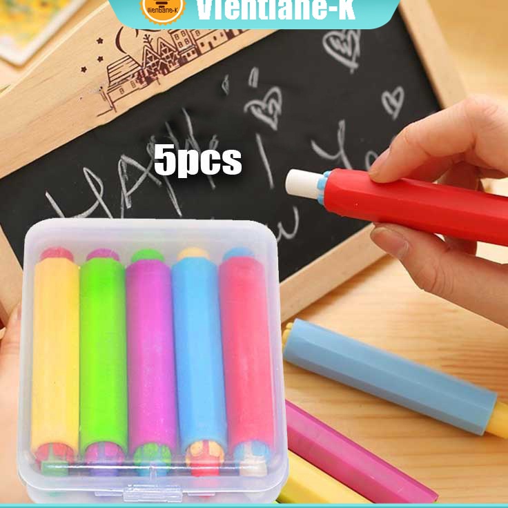 

Super Laris Holder Kapur Tulis 5pcs Anti Debu Non Toxic Untuk Guru Edukasi Anak