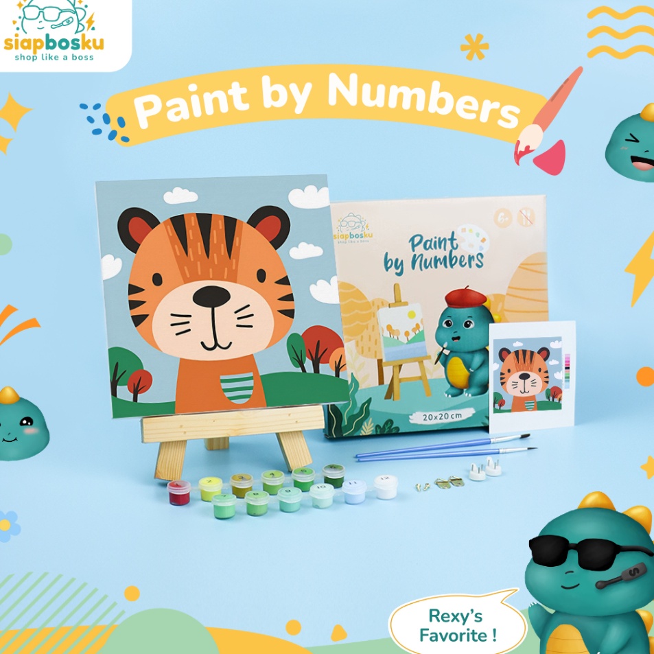 

Garansi Pembayaran KANVAS LUKIS BINATANG UNTUK ANAK CANVAS PAINTING BY NUMBER FOR KIDS 2x2 CM TERMASUK CAT KUAS FRAME KAYU SIAP LUKIS ANIMAL 1 SERIES