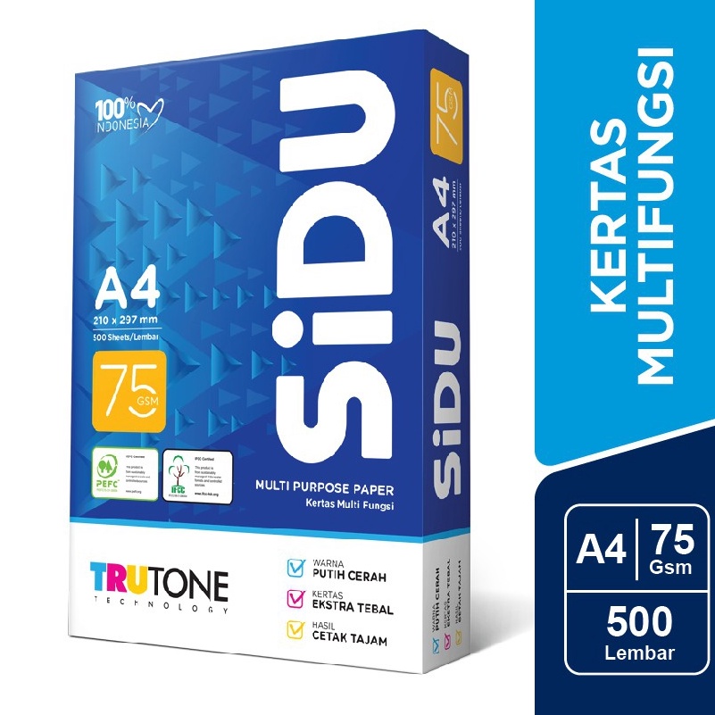 

Super Bahan SiDU Kertas Fotocopy 75 GSM A4