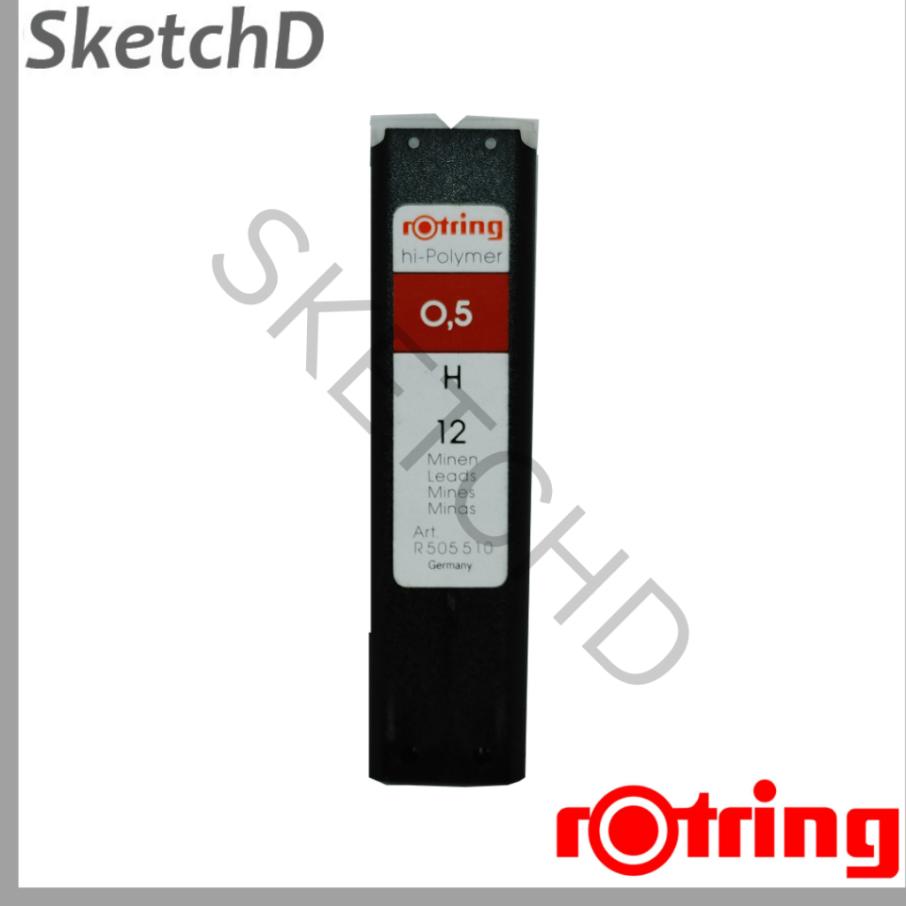 

Isi pensil mekanik Tikky H 0.5 Hi-Polymer Rotring Mechanical Pencil Lead Refill 05
