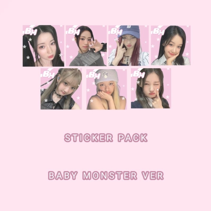 

Sticker pack | Sticker deco kpop Baby monster ver