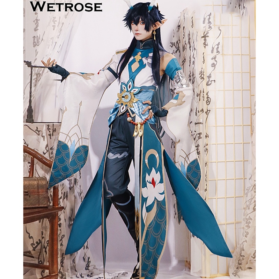 TEBUS MURAH WetroseReady Stock Honkai Star Rail Dan Heng Imbibitor Lunae Cosplay Costume Game Kustom