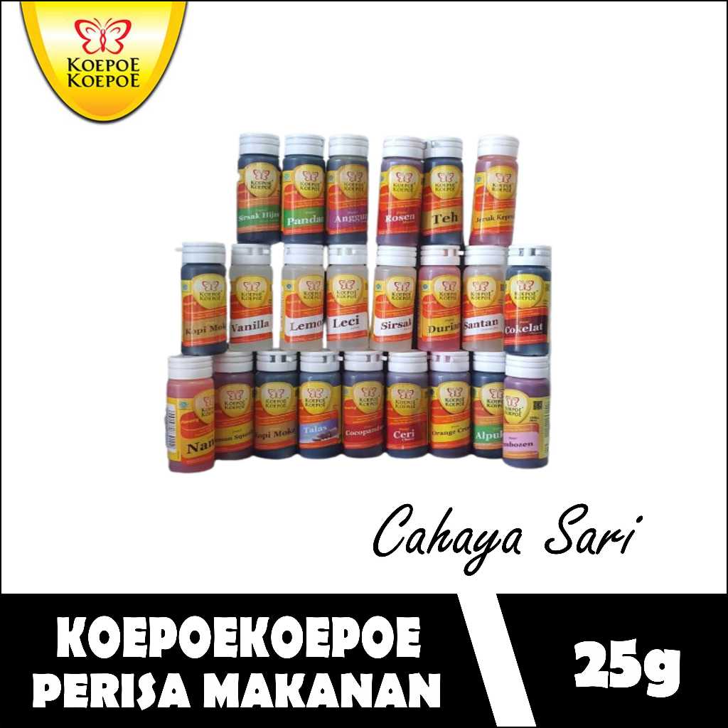 

Koepoe Koepoe pasta 25ml perisa makanan