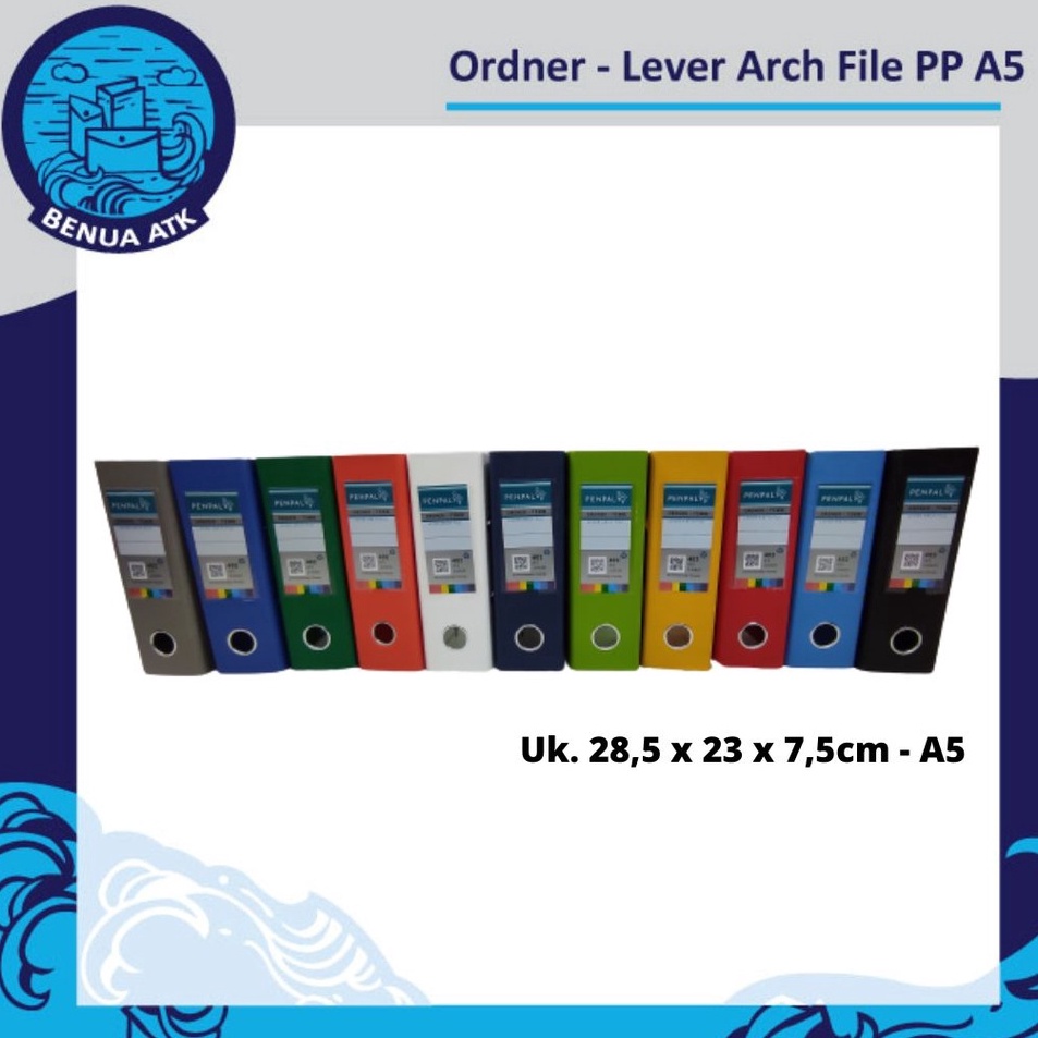 

Fast Delivery Ordner Lever Arch File PP A5 Penpal PL42