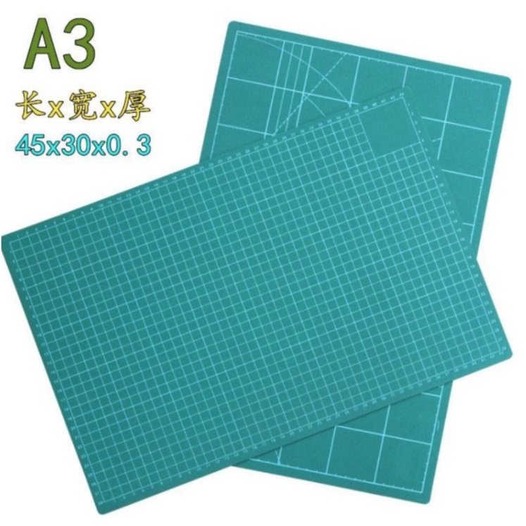 

Murah Minggu Ini Work Cutting Mat Pad Alas Potong Grid A3 45 x 3cm Green