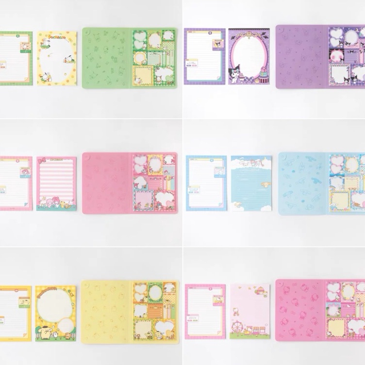 

Pengepul kawaii sanrio sticky note memo tempelan memo sticker catatan