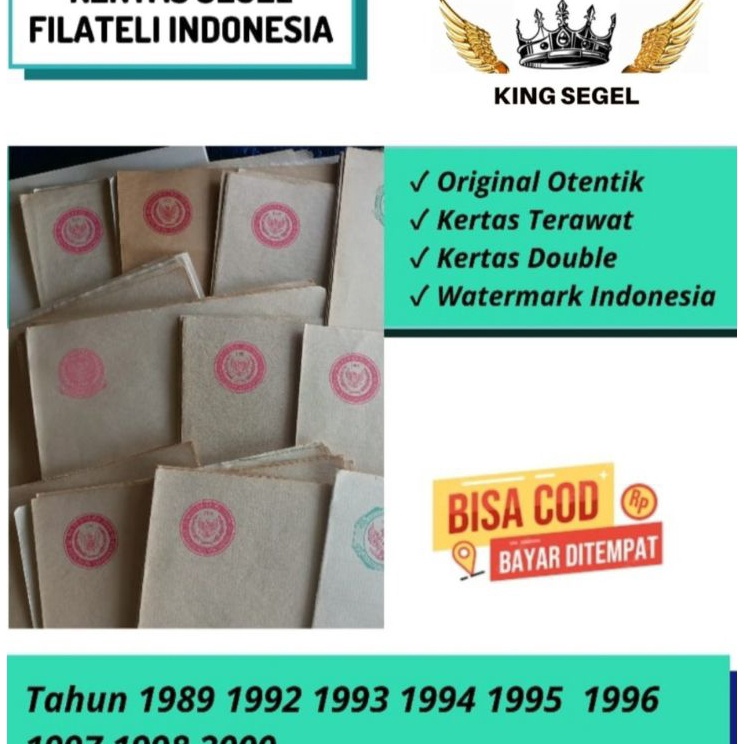 

Kejutan Terbesar Kartas Segel Tahun 199 1992 1993 1994 1995 1996 1997 2 22 Double Asli Beli 2 Gratis 1