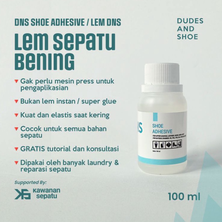 

Hadir Hari Ini Lem DNS Lem Sepatu Bening Lem Sepatu Transparan Lem Khusus Sepatu