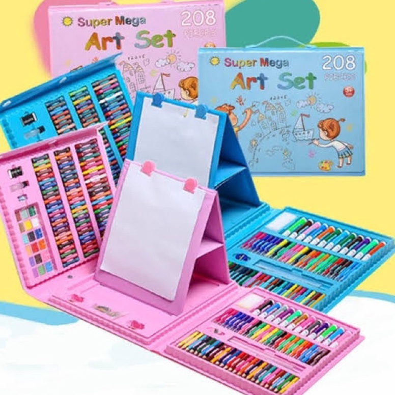 

KODE R4I9 CRAYON SET 46 PCS ART SET 15 PCS ART SET 28 PCS KElIR SET