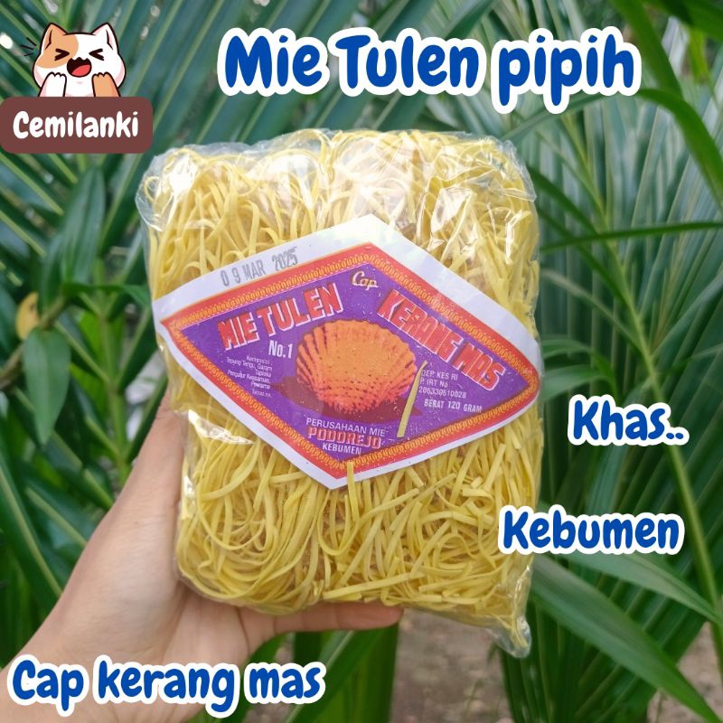 

Mie tulen khas kebumen cap kerang mas 1 pcs