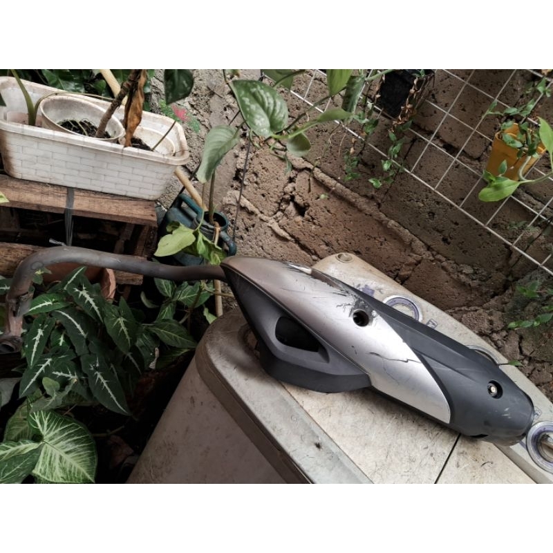 Knalpot pcx 150 cc 150cc honda original ori copotan standar kelengkapan seperti difoto layak pakai n