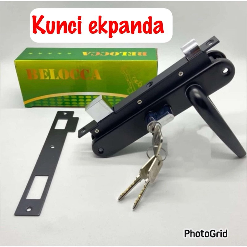kunci pintu ekspanda kasa nyamuk standart dekkson/ kunci pintu kawat nyamuk/ kunci pintu besi/ kunci