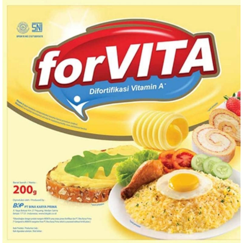 

MENTEGA FORVITA 200G MARGARINE