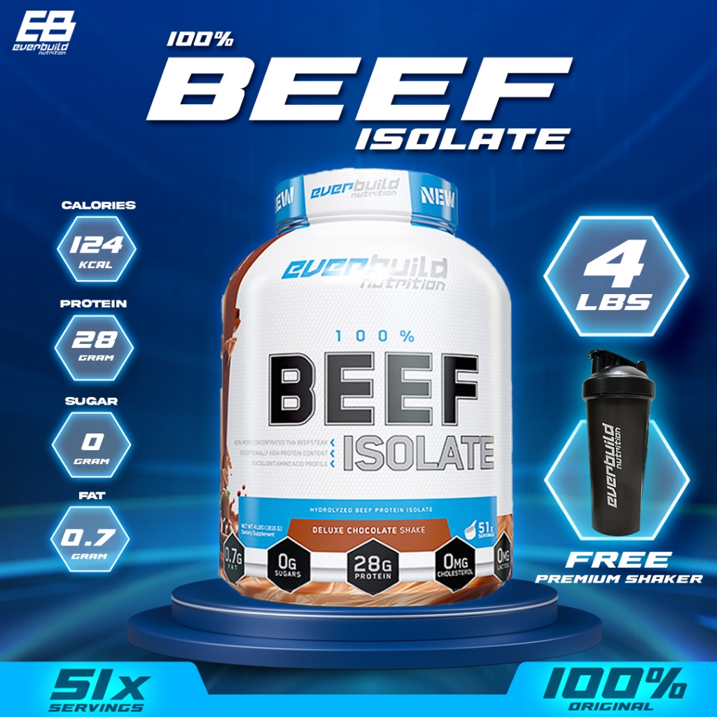 Everbuild Nutrition Beef Isolate 4 Lbs