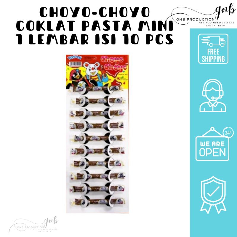 

CHOYO-CHOYO MINI 1 LEMBAR ISI 10 PCS
