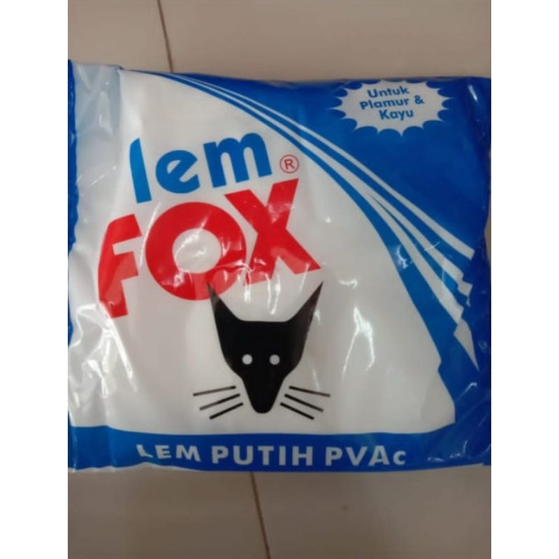 lem fox putih / lem kayu lem triplek lem serbaguna / lem wallpaper