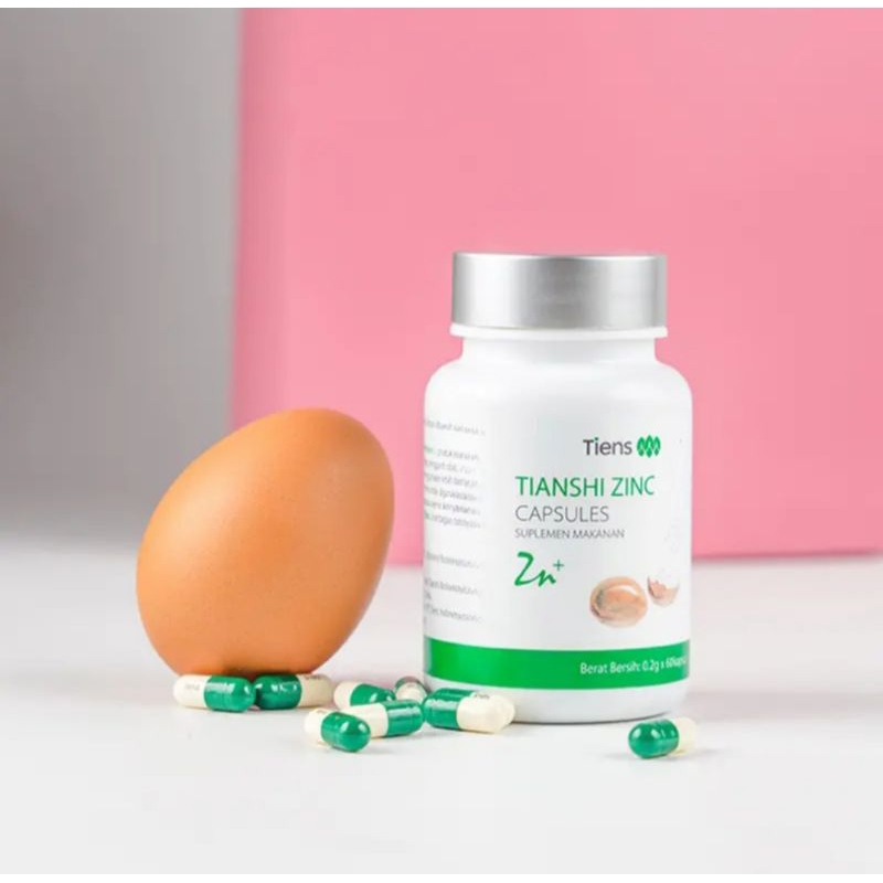 [PROMO] NUTRISI ANAK TIANSHI ZINC CAPSULE ORIGINAL BPOM Telur
