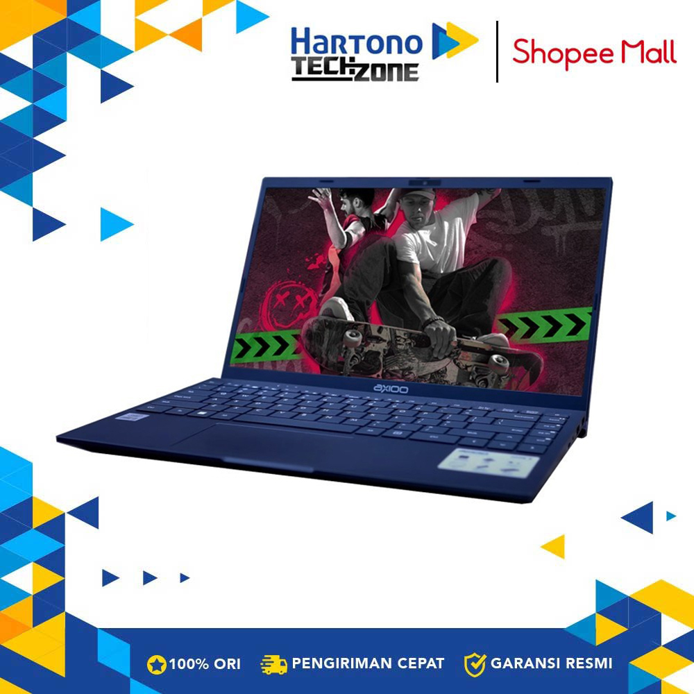 Axioo Laptop MyBook Hype 1 Blue Colour Celeron N4020 4GB 128GB 14" W11