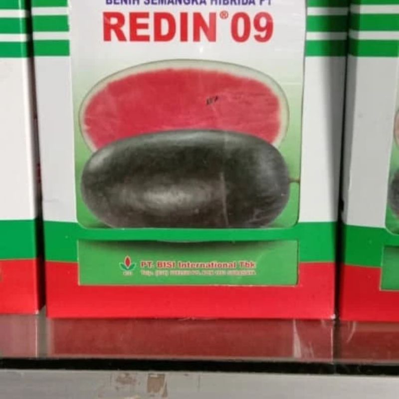 benih Semangka REDIN 09 ( 20GR) - bibit Semangka inul Cap kapal terbang