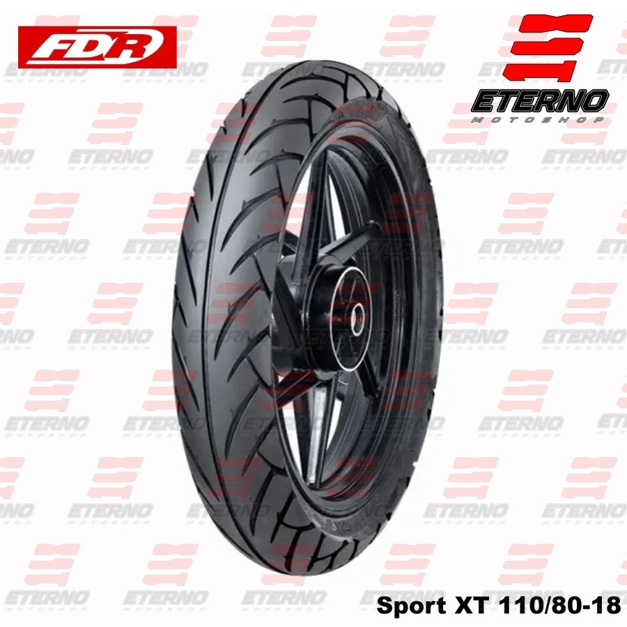 Ban FDR Sport XT Racing 110/80-18 Tubeless Ring 18 Ninja RX King Tiger