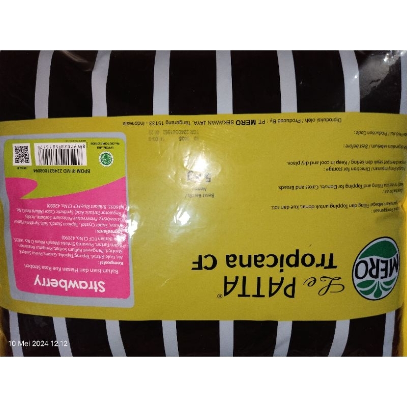

Selai Blueberry & Strawberry 5kg