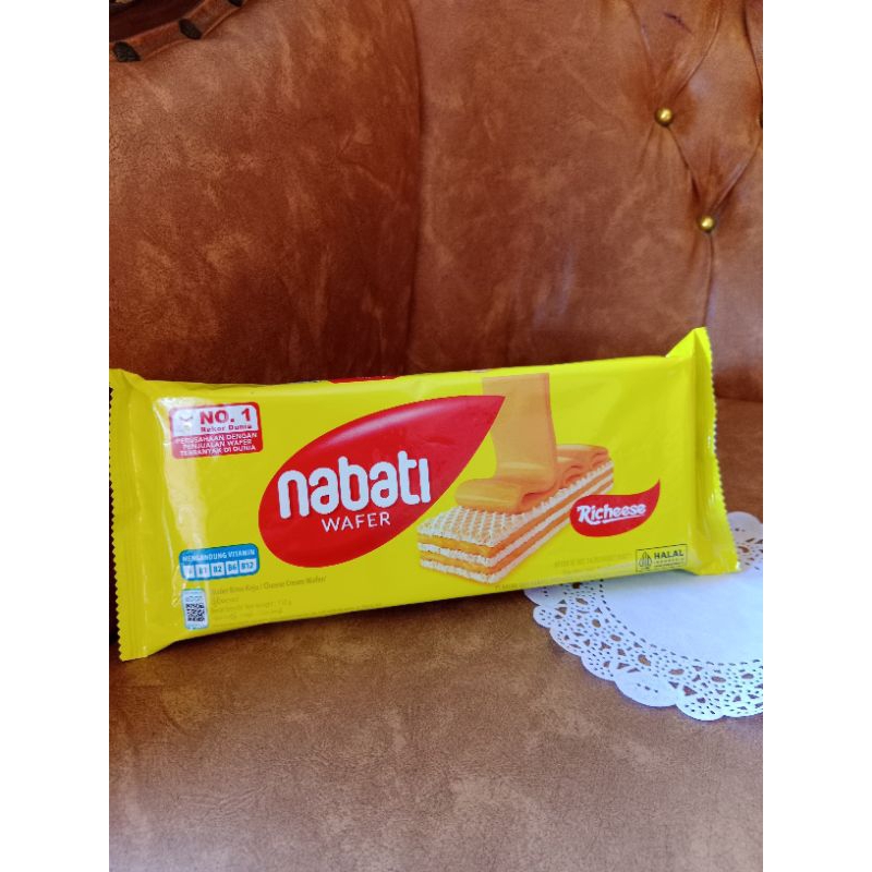 

Richeesse Nabati Wafer Rasa Keju Kemasan 130gr