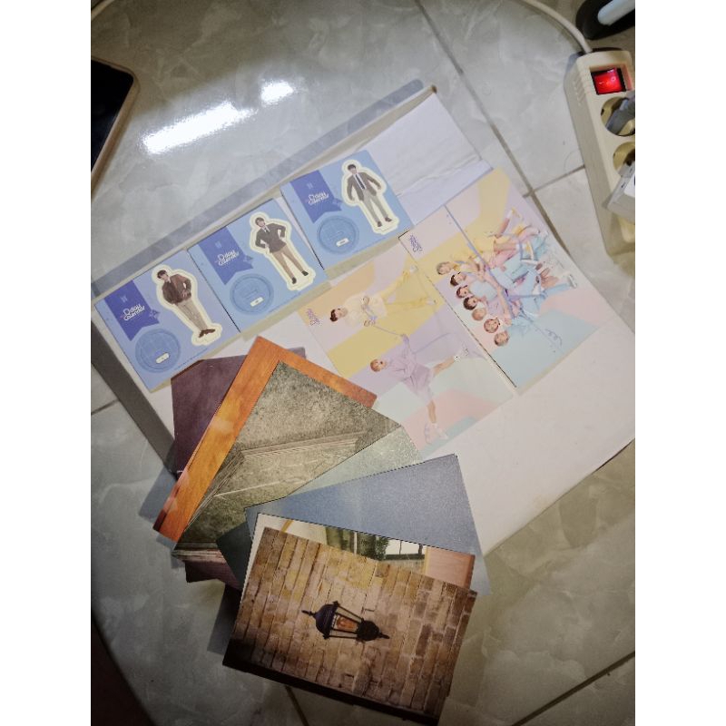 bts postcard day calender bts BE postcard