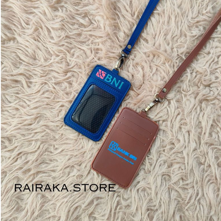 

ID Card Holder Name Tag Kulit LOGO Terbaru