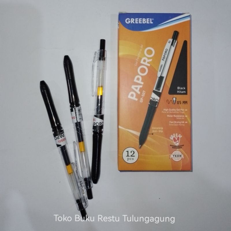 

GREEBEL GEL PEN GP-507 PAPORO