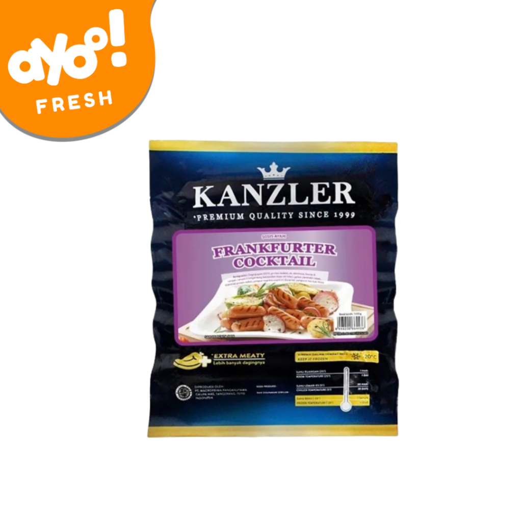

Kanzler Frankfurter Cocktail 500 g Pack
