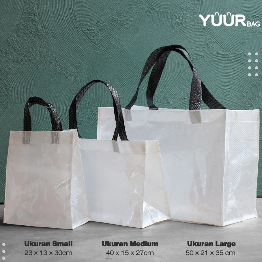 

Shopping Bag Tas Belanja Tas Souvenir Custom - Simple Design or Logo Only - YUURBAG