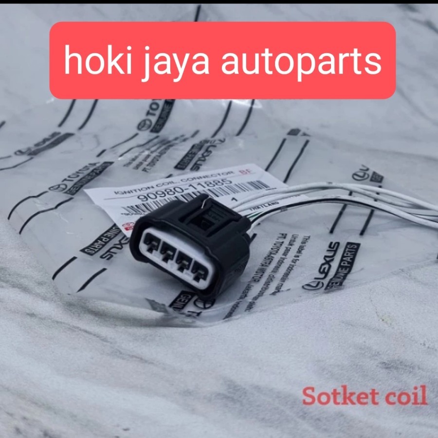 Soket coil koil innova vios yaris limo camry altis grand max rush asli
