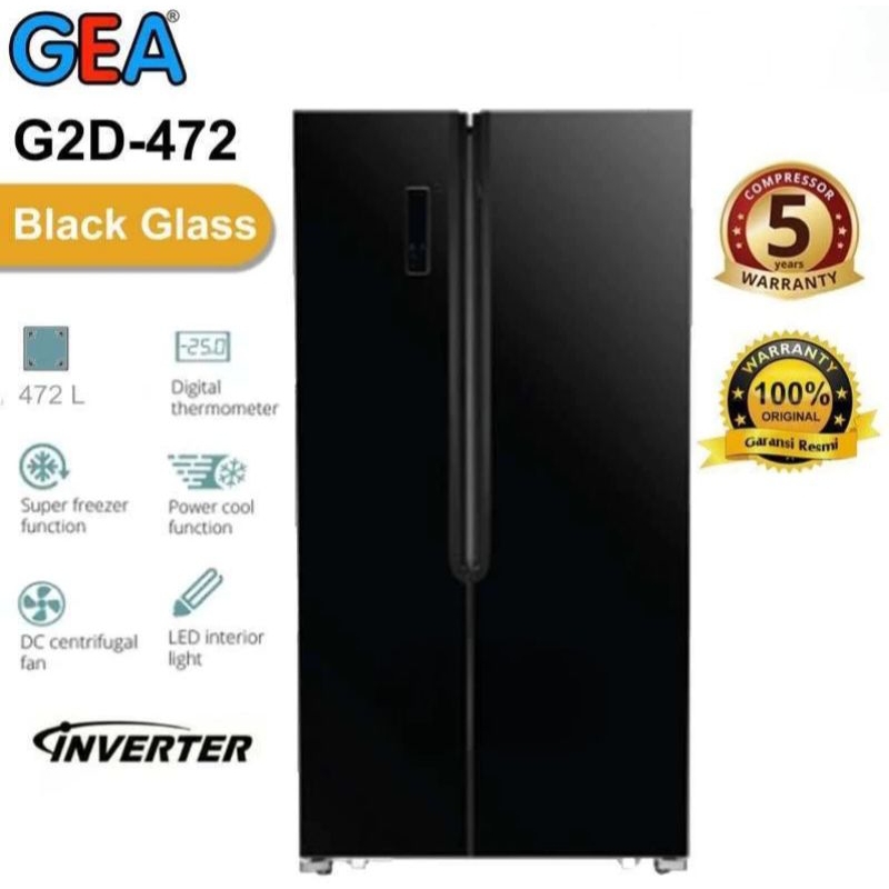 KULKAS GEA G2D-472 Inventer