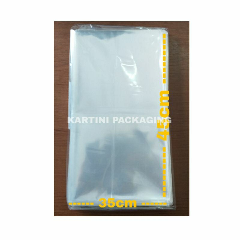 Plastik OPP Tanpa lem 35x45