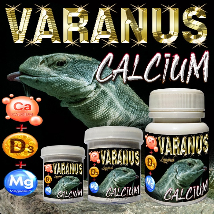 VARANUS CALCIUM POWDER +D3 KALSIUM BUBUK REPTILE VARANNUS BIAWAK SALVATOR SAVMON LIZARD SAVANNAH MON
