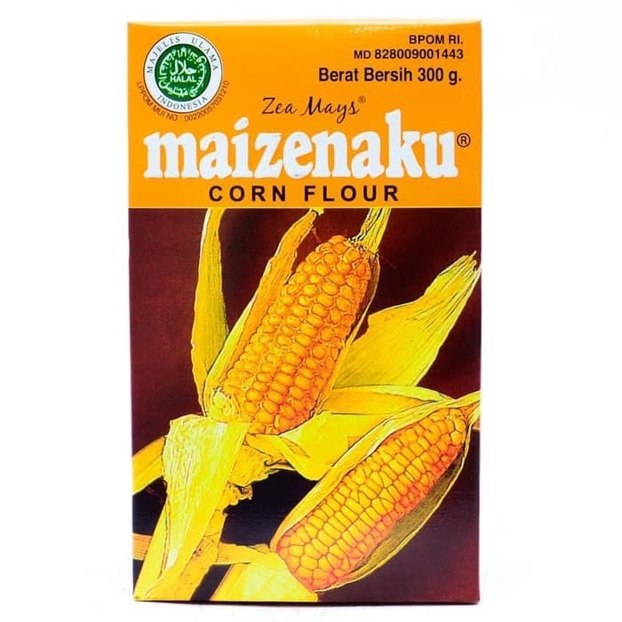 

MAIZENAKU 300 GRAM TEPUNG PATI JAGUNG MAIZENA CORN STARCH /TEPUNG PENGENTAL, MURAH PRAKTIS DAN HALAL