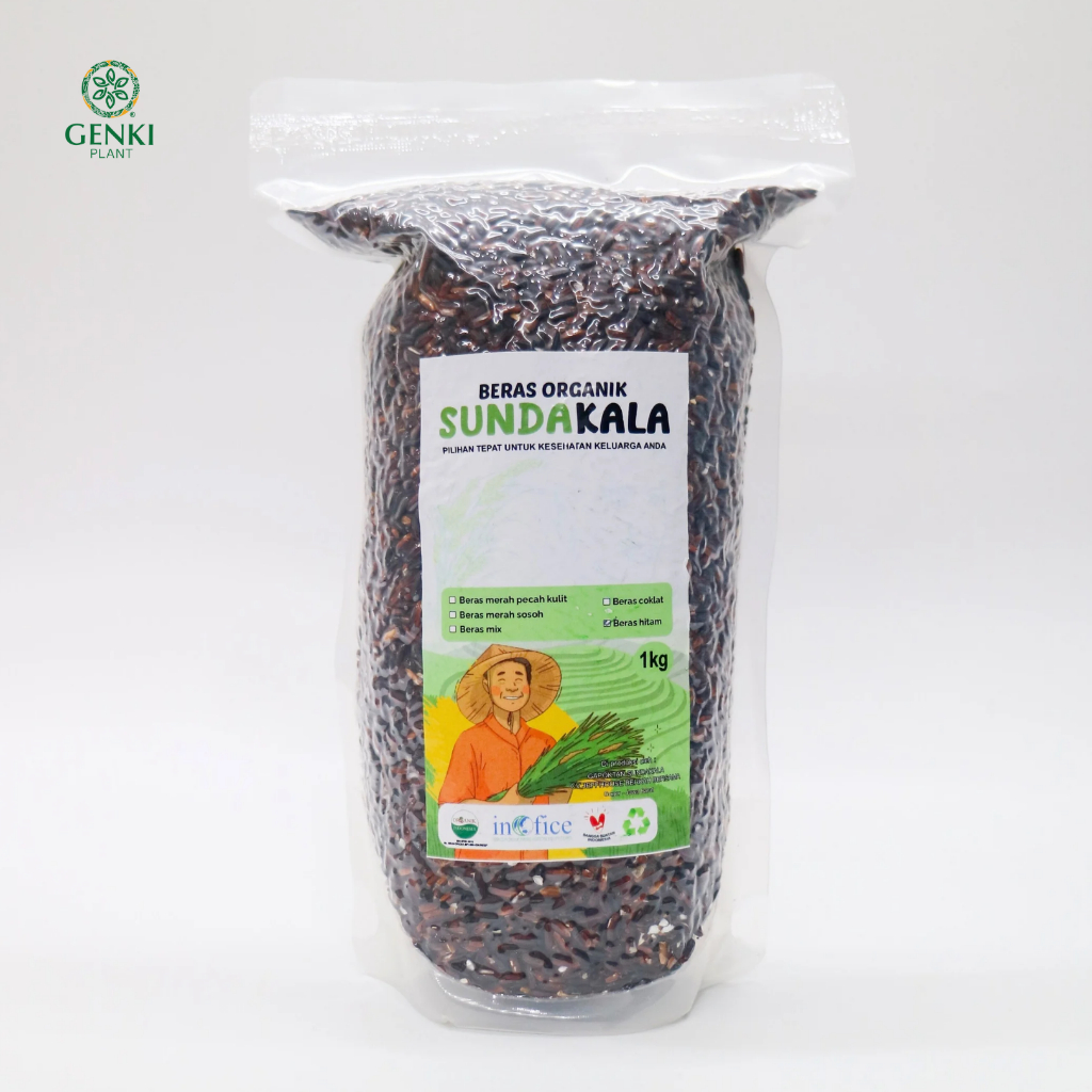 

Sundakala Beras Hitam Organik / Black Rice - 1 kg