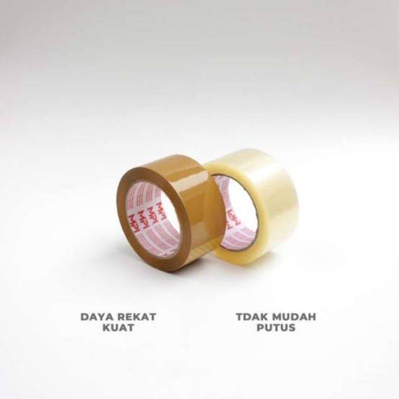 

Lakban Bening/Coklat MPI 45Mm x 100Yard