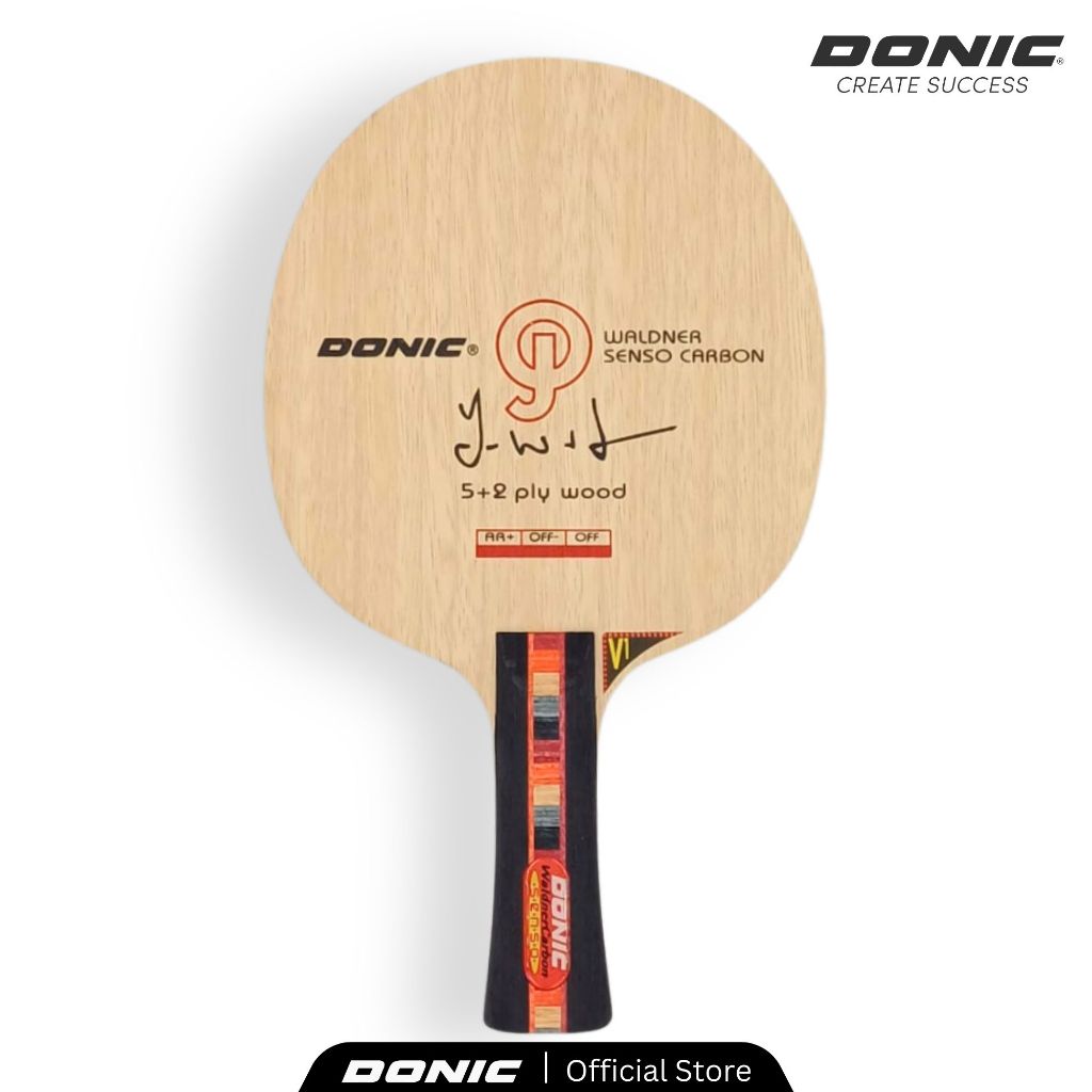 DONIC bat pingpong Waldner Senso Carbon / Bet Tenis Meja pingpong