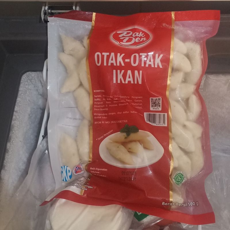 

Otak Otak Pak Den 500gr